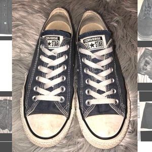 Navy converse